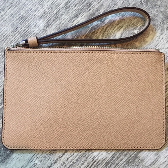 NWOT gold coach sparkle wristlet star glitter - Picture 2 of 5